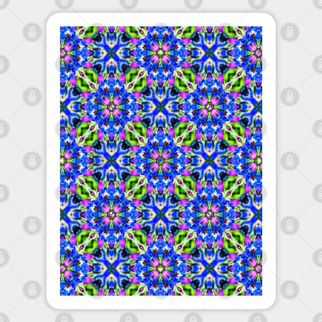 Delicious borage vegetable pattern. Sticker by PatternFlower